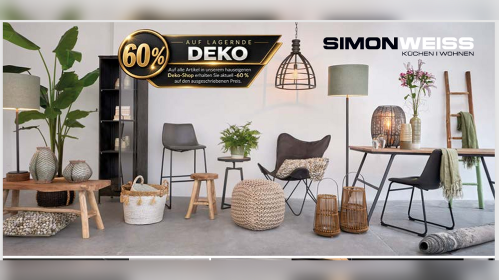 Deko Abverkauf