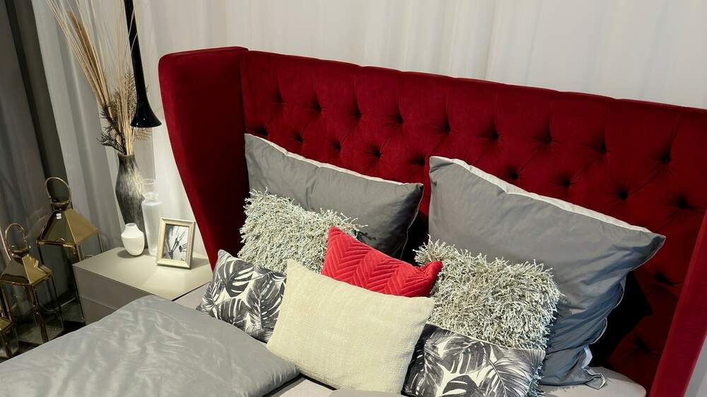 Stylisches Boxspringbett